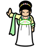 Dolled Up Toph Icon 96x96 png